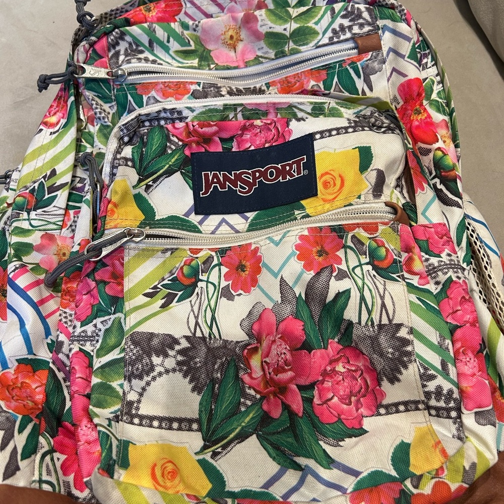 Jansport Backpack Cool Student XL Floral - Picture 11 of 11